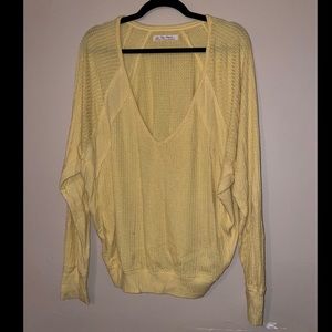 We The Free off the shoulder sweater